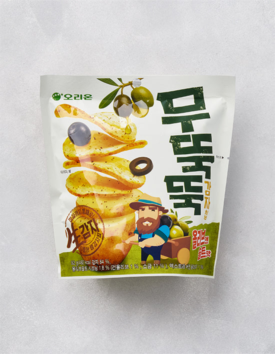 [오리온] 무뚝뚝 감자칩 올리브솔트 92g