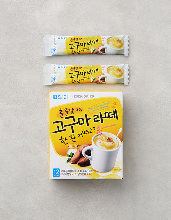 [담터] 고구마라떼 (18g X 12개)