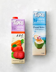 Tipco Fruit & Veg Juice, 2 Types, 1L (과채주스) | 과채주스 2종(ABC/코코넛워터) 1L (택1)