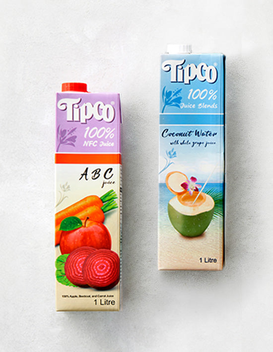 Tipco Fruit & Veg Juice, 2 Types, 1L (과채주스) | 과채주스 2종(ABC/코코넛워터) 1L (택1)