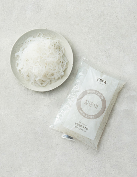 Konjac Shirataki Noodles (실곤약) | 실곤약 (180g X 4입)