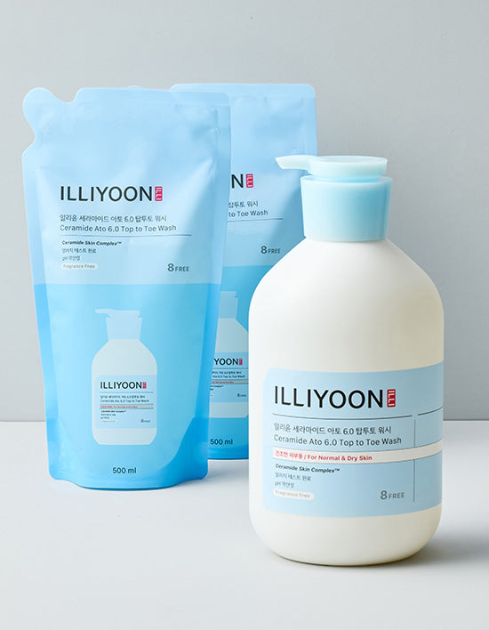 [일리윤] 세라마이드 탑투토워시 1000ml + 리필 1000ml 기획세트 - Kurly USA