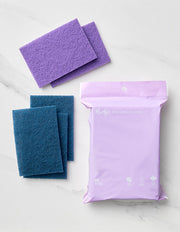 Soft & Hard Sheet Scrubbers, 10 ct (시트 수세미) | 소프트 & 하드 다목적 시트 수세미 (10개입)