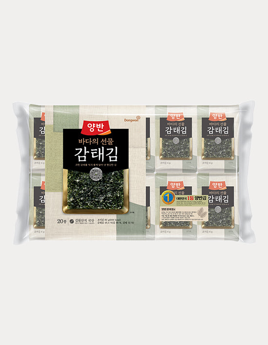 [Dongwon] Yangban Gamtae Seaweed 20 packs