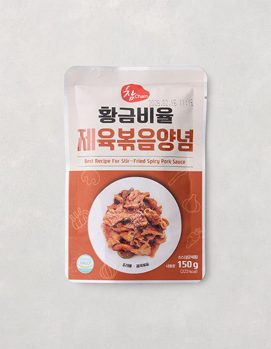 [참소스] 황금비율제육볶음양념150g - Kurly USA