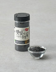 Roasted Black Sesame Seeds (검정깨) | 햇빛에 검게 그을린 검정깨 105g