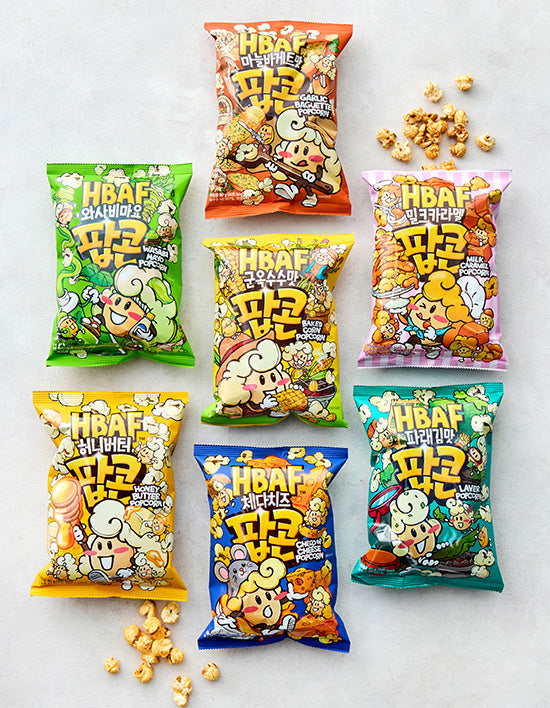[HBAF] 시그니처 팝콘 골라담기 7종 (택2) - Kurly USA