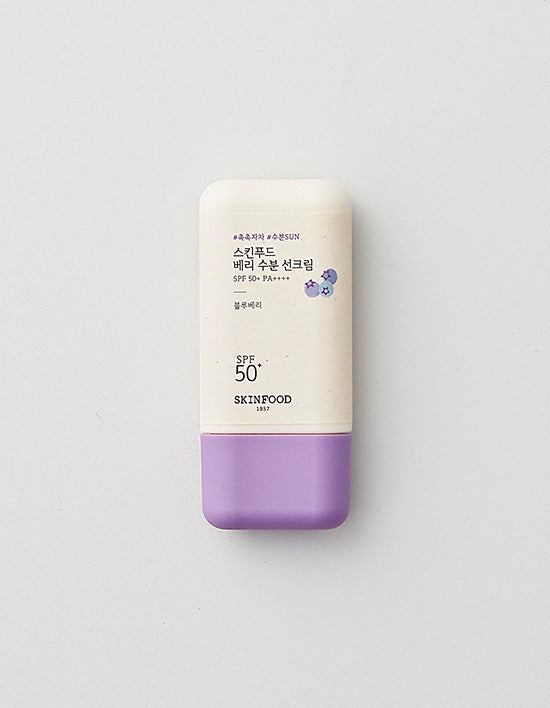 [스킨푸드] 베리 수분 선크림 50ml SPF50+ PA++++ - Kurly USA