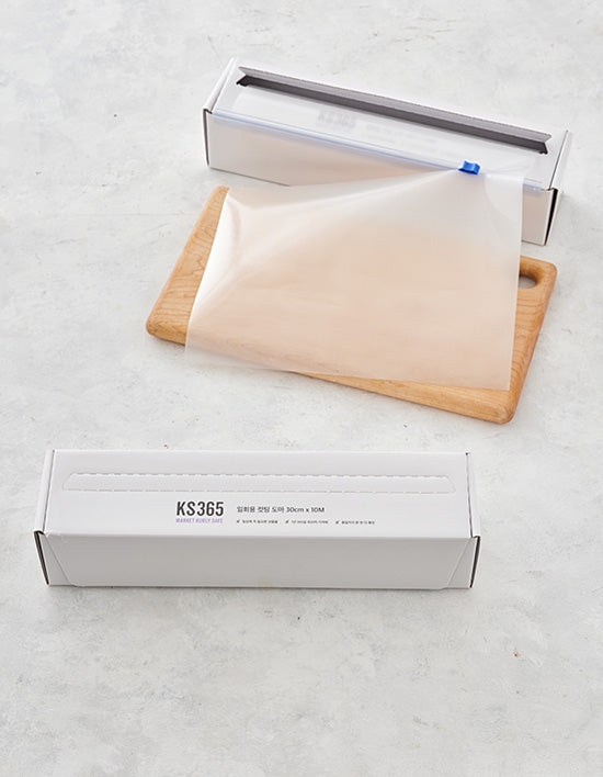 [KS365] 위생적으로 잘라쓰는 일회용 컷팅 도마 (30cm*10M) - Kurly USA