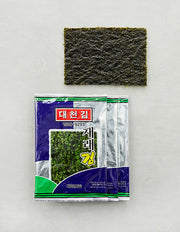 [Daecheon Gim] Traditional Roasted Seaweed 20g X 3 packs