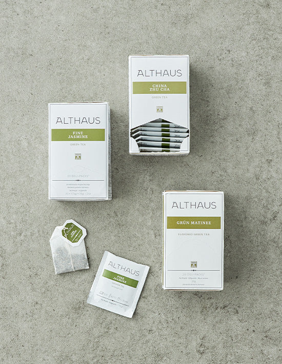 [Althaus] Green Tea Deli Pack 20-count, 3 types (Choose 1)