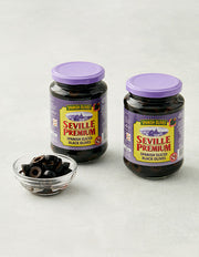 [세빌프리미엄] 블랙올리브 슬라이스 (365g X 2병) - Kurly USA