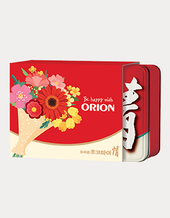 [오리온] 초코파이 틴케이스 468g