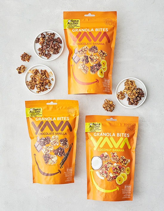 Yava Granola Bites Packaging