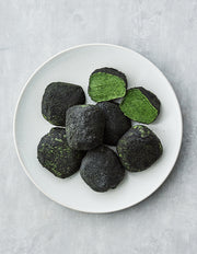 [김재규우리떡연구소] 흑임자 쑥 인절미 7개입 (70g X 7개입)