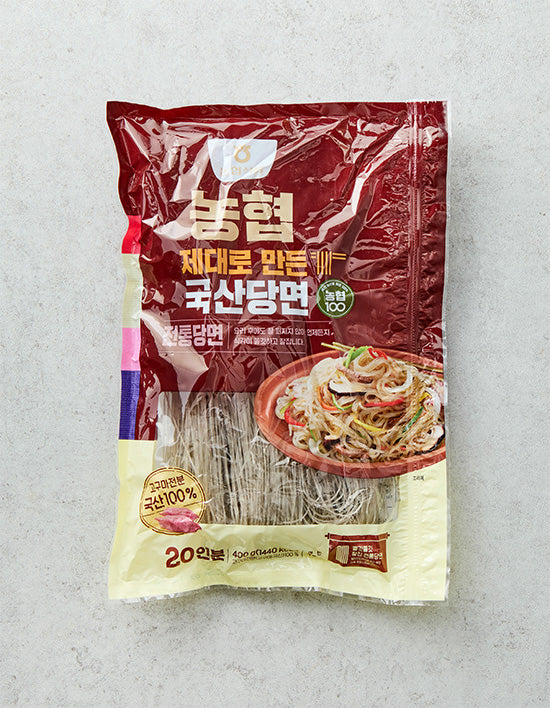 Korean Traditional Glass Noodles (당면) | 제대로 만든 국산 전통당면 400g