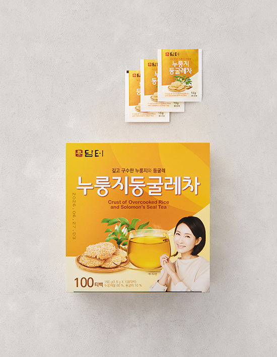 [담터] 누룽지 둥굴레차 1.5g*100입 - Kurly USA