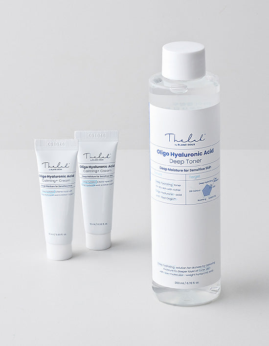 [더랩바이블랑두] 올리고 히알루론산 딥 토너 200ml + 카밍크림 10ml*2 증정 기획세트 - Kurly USA