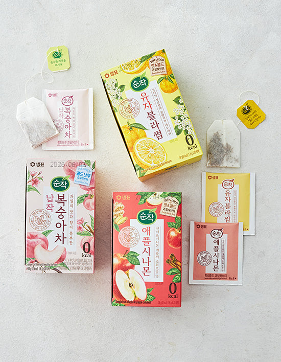 [Sempio] Soonjak Hot & Cold Fruit Herbal Tea 3 Types (Select 1)