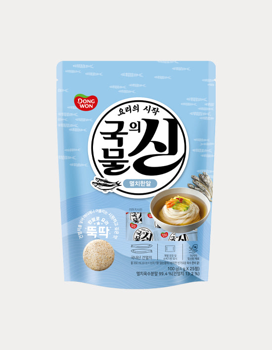 [동원] 동원 하루미 국물의신 멸치링 80g