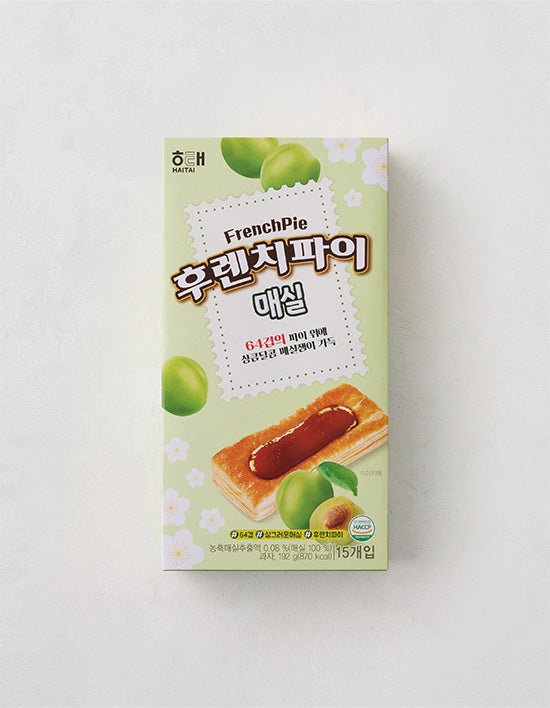 [해태] 후렌치파이 매실 192g - Kurly USA