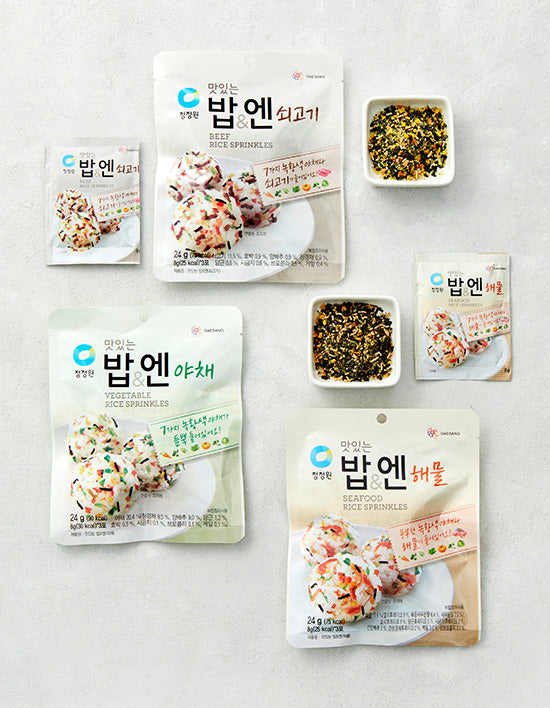 [청정원] 밥엔 후리가케 3종
