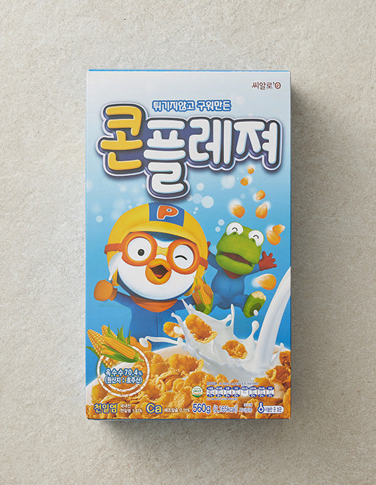 [씨알로] 뽀로로 콘플레저 시리얼 560g - Kurly USA