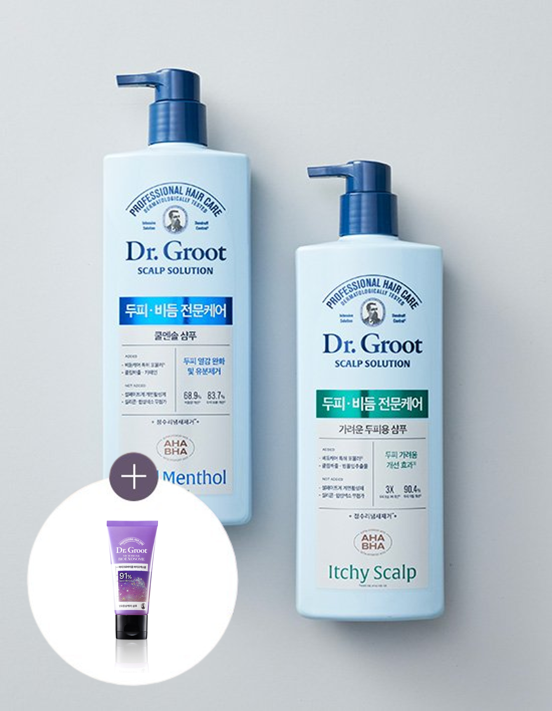 [닥터그루트] (NEW 익스트림 쿨링)스칼프솔루션 샴푸 700ml 3종 (택1) - Kurly USA