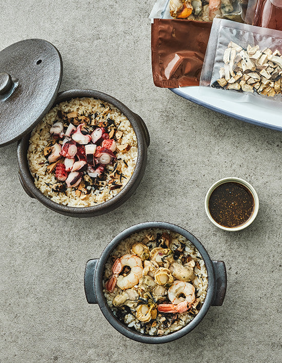 [아우름] 바다를 품은 솥밥키트 2종 (냉동) (택1) - Kurly USA