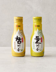 [샘표] 100% 통참기름 & 통들기름 2종 (택1) - Kurly USA