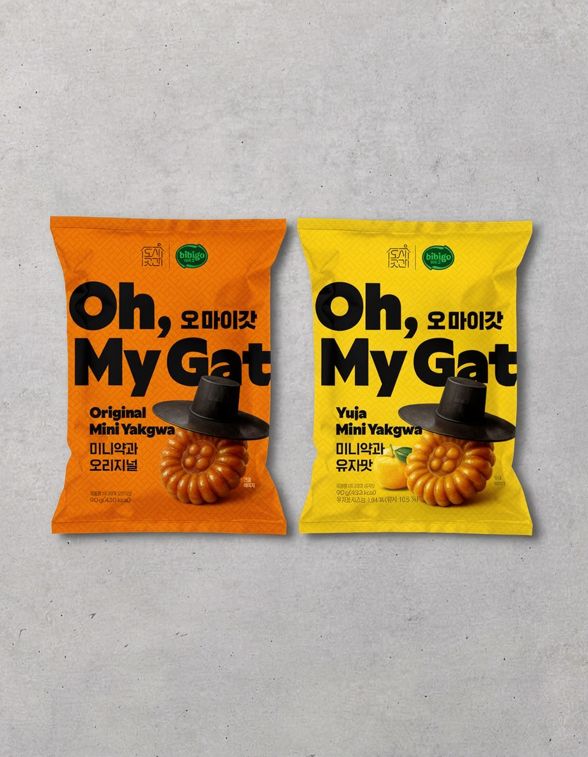 [도시곳간X비비고] 오마이갓 미니약과 90g 2종 (택1)