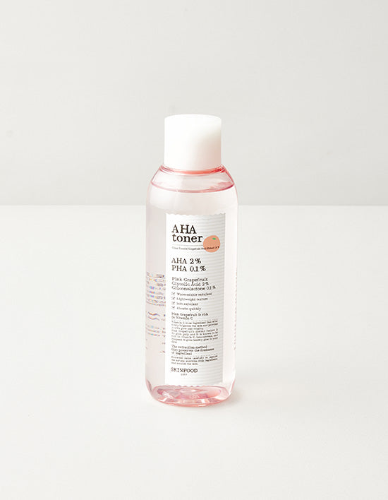 [스킨푸드] 핑크자몽 아하 토너 200ml - Kurly USA