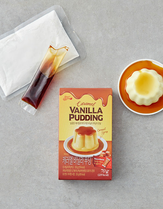 [브레드가든] 캐러멜 바닐라푸딩 70g