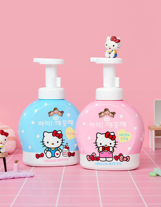 [아이깨끗해] 헬로키티 핸드워시 본품 490mL 2종, 택1