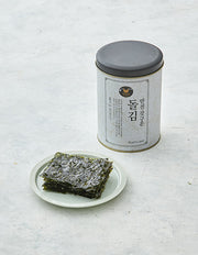 Manjeon Freshly Roasted Wild Laver, Can (돌김) | 갓구운 돌김(캔)