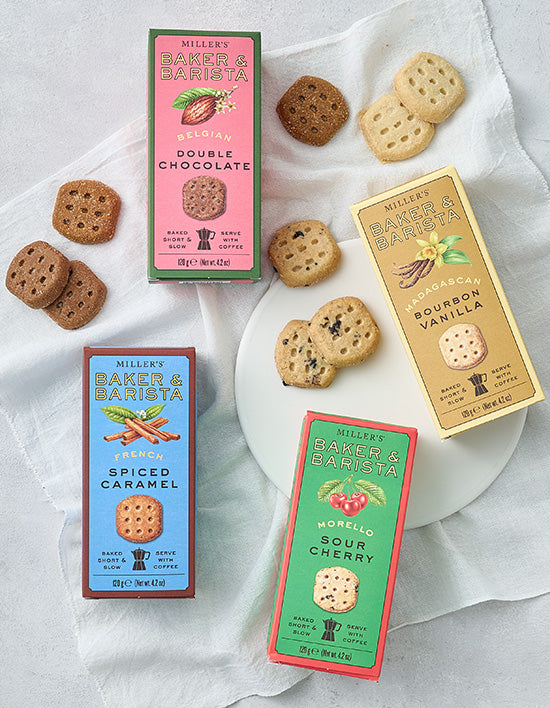 [Artisan Biscuit] Miller's Baker & Barista Biscuits 4 Types (Select 1)