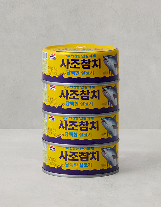 [사조] 담백한 살코기참치 150g*4입