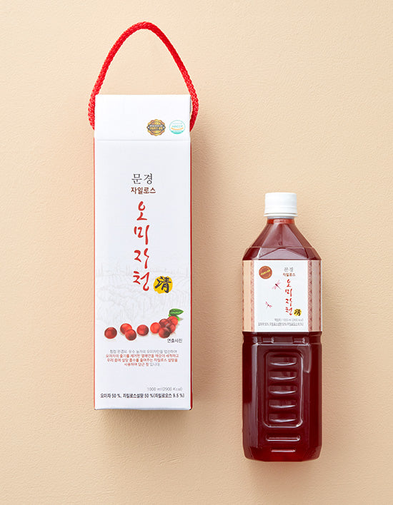[문경몰] 프리미엄 오미자 자일로스청 원액 1L