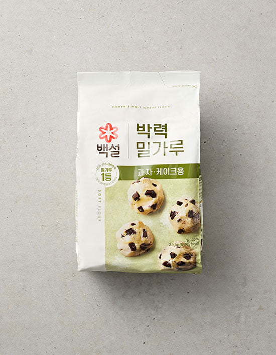 [백설] 박력밀가루 2.5kg - Kurly USA