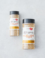 [햇님마을] 국산 100% 깨가 쏟아지는 볶음참깨 2종 - Kurly USA