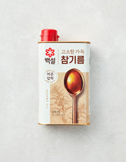 [백설] 고소함가득 참기름 500mL - Kurly USA