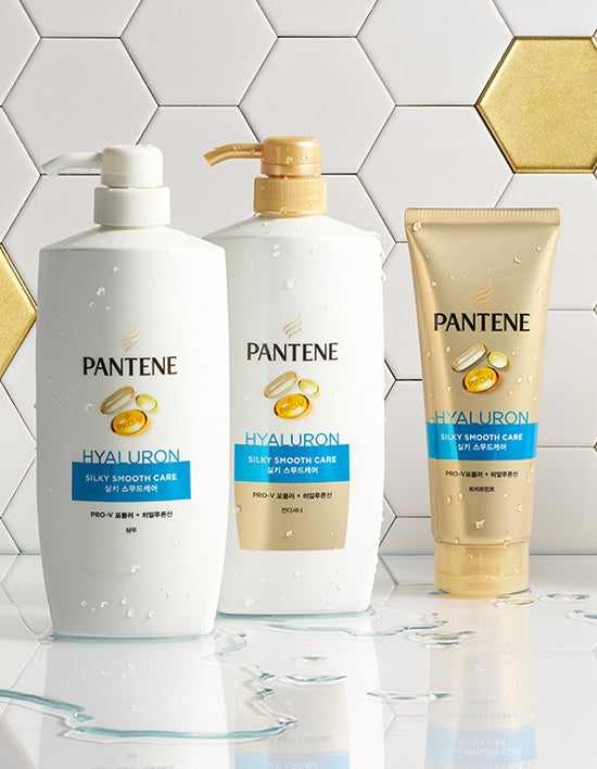 Pantene Silky Smooth Care, 3 Types (샴푸) | 실키 스무드 케어 샴푸/컨디셔너/트리트먼트 3종 (택1)