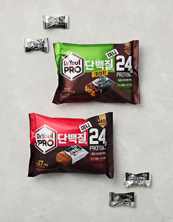 [닥터유] 프로 미니 단백바 280g 2종 (택1) - Kurly USA