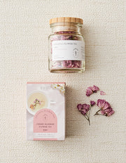 Cherry Blossom Flower Tea, 10g (벚꽃 꽃차) | 벚꽃 꽃송이차 10g