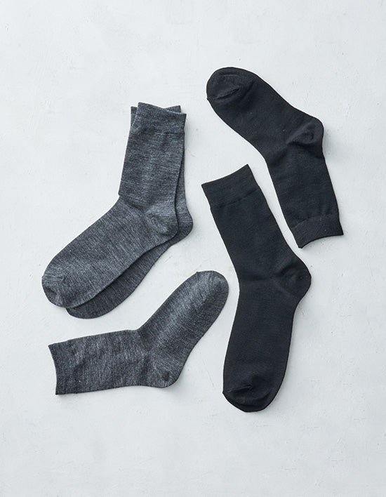 [KS365] 얇고 따뜻한 메리노울 양말 4종(1개입)(택1)