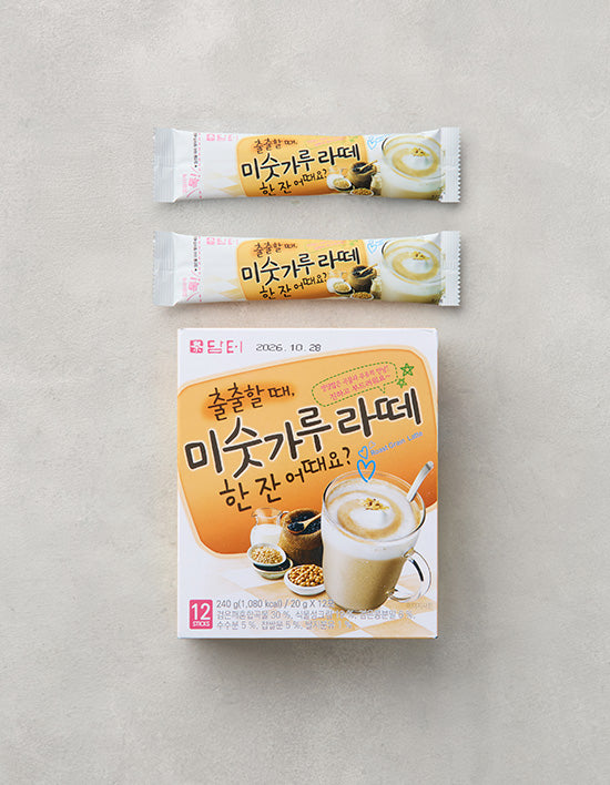 Misutgaru Grain Latte, 12 ct (미숫가루라떼) | 미숫가루라떼 (20gX 12포)