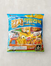 [오리온] 감자패밀리팩 대용량 180g (포카칩 & 스윙칩 & 오감자) - Kurly USA