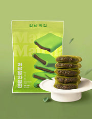 [청년떡집] 저당 말차 앙금절편 (40g X 10개)