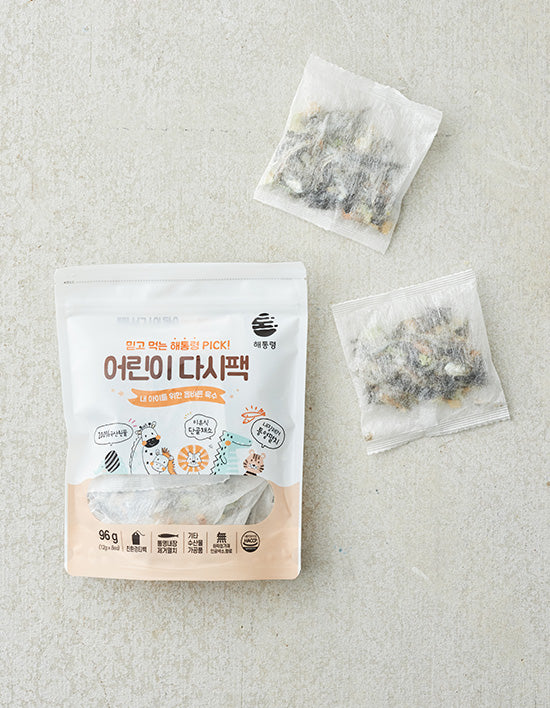 [해통령] 이유식 육수용 다시팩 96g (8입)