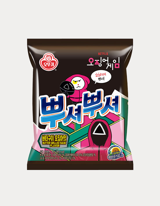 [오뚜기] 뿌셔뿌셔 버터구이 오징어맛 90g (택2) - Kurly USA